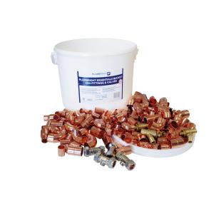 Plumbright Essentials Bucket - 200 Fittings & Valves