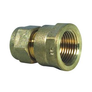 Coupling Compression FI 22 mm x 3/4in