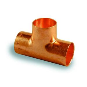 PlumbRight Endfeed Equal Tee 28mm