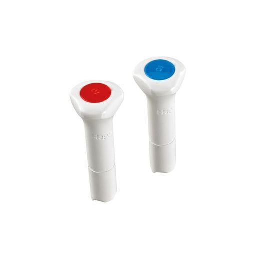 Hep2O Push-Fit Demountable Fitting Blanking Peg White 10mm - HX44/10W