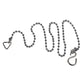 4Trade 18 in  Cp Oval Link Bath Chain & S Hook 10066529