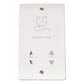 Click Mode Dual Voltage Shaver Socket - CMA100