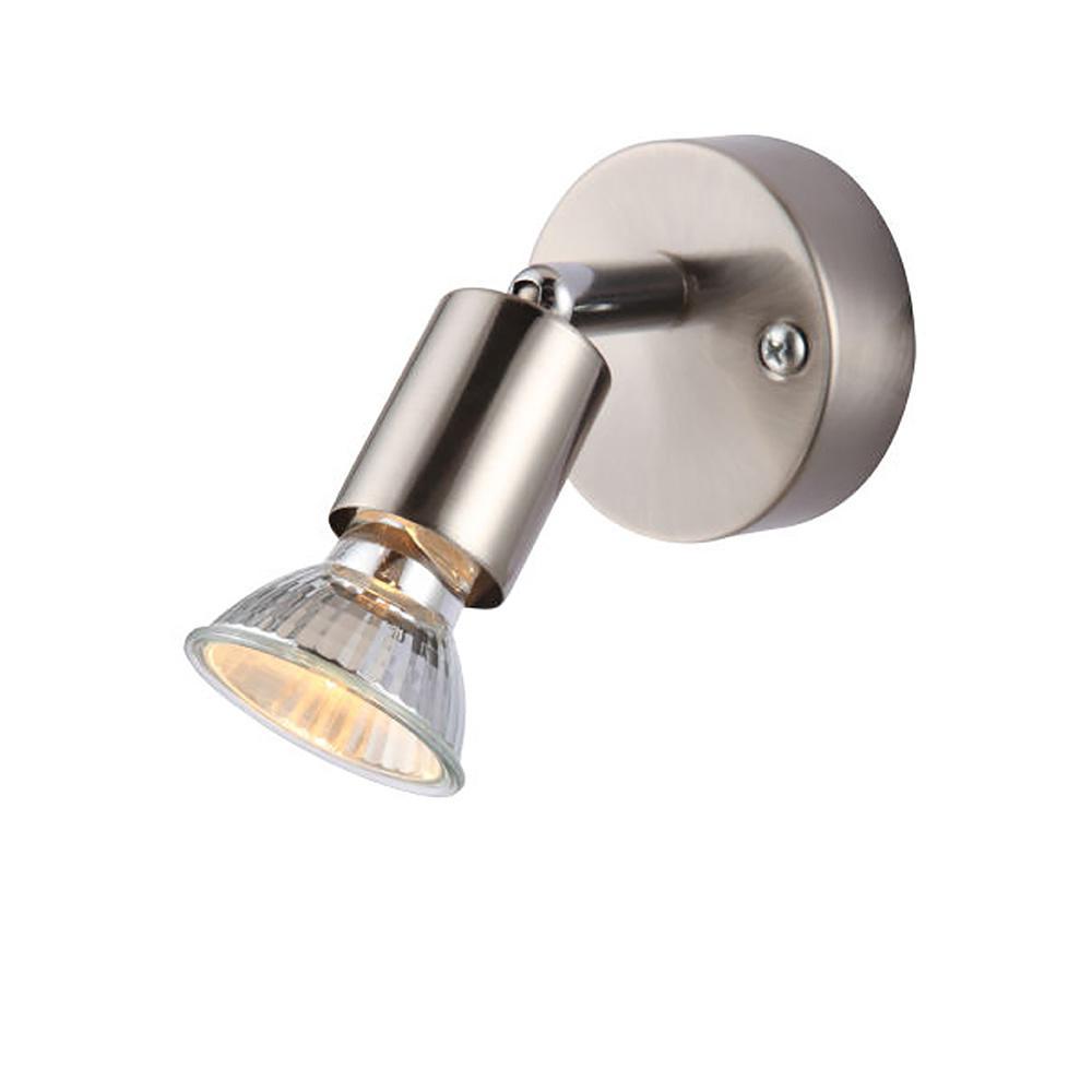 Modern Nickel Matt Single Wall Spotlight