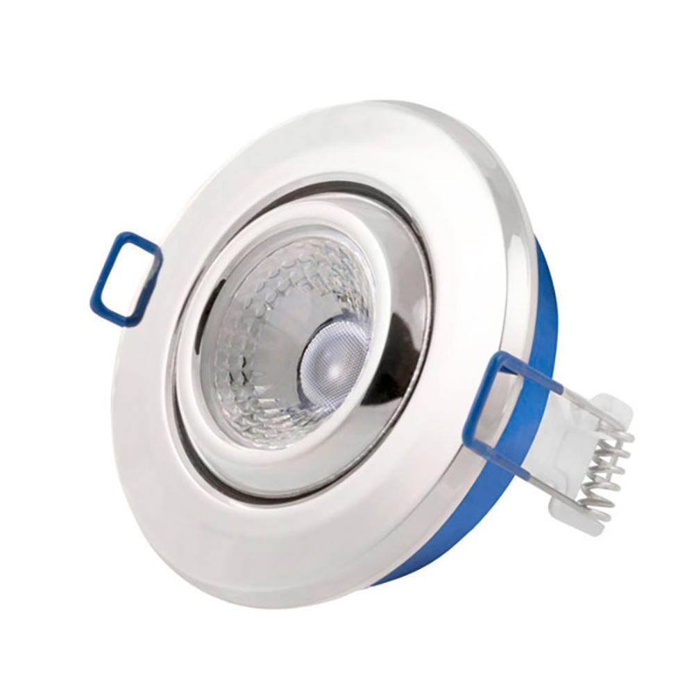 SCOLMORE Inceptor Nano5 4.8W LED Downlight Adjustable Dimmable - Warm White - Chrome